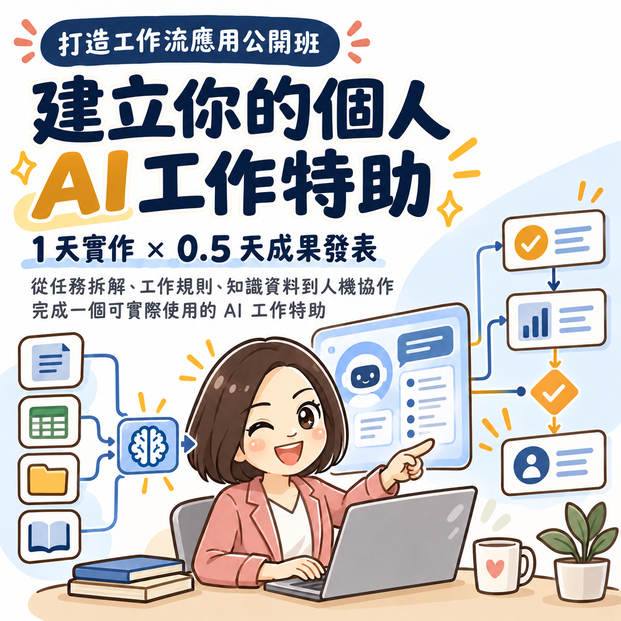 建立你的個人 AI 工作特助